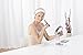 Round Magnifying LED Illuminated Bathroom Make Up Cosmetic Shaving Vanity Mirror