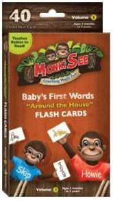 Baby's First Words Flash Cards - Around the House