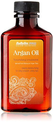 Babyliss Pro Salon Haircare Argan Oil Nourishing Treatment From Moroccan Argan Trees 100ml