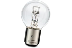 Ruiandsion BA20D Halogen Light Bulb H6 6V Headlight 45/40W 6 Volt Warm White Car Motorcycle Headlamp