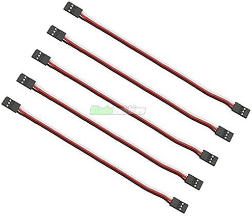 Blade Hobbies 5X 20Cm Male To Male Servo Lead For Connecting Kk2.0 2.1 Multiwii To Receiver Uk