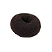 Small Brown Hair Bun Shaper Former Donut Ring Styler