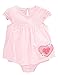 First Impressions Baby Girls Pearly Pink Hearts Sunsuit Romper - 12M