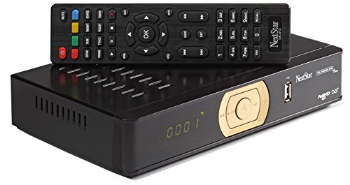 NEXT YE-18000 HDTV PLUS digitaler Satelliten-Receiver / Media Player inkl. HDMI Kabel (HDTV, DVB-S2, HDMI, SCART, USB 2.0, S/PDIF, Full HD 1080p) [vorprogrammiert ASTRA, HOTBIRD, TÜRKSAT] - schwarz