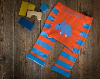 Baby Leggings from Blade and Rose - unisex dinosaur design 2-3 years