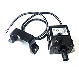 Amphibious Design. Qiorange Mini Waßerpumpe Tauchpumpe Pumpe DC 12V 5W Elektrische Minipumpe für Brunnen Aquarium und Modellbau 240L/H
