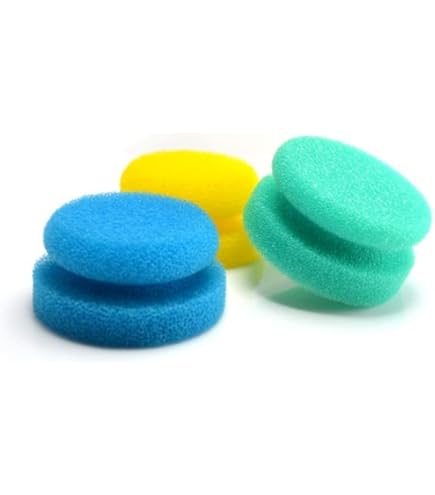 Hpmjz Lot De 12 éponges Rondes En Argile à Haute élasticité Pour