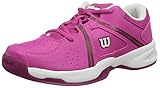 Tennisschuhe-Unisex-Kinder WILSON ENVY JR Rose Viole/WH/Boysenberr 5,  Tennisschuhe, Violett (Boysen Berry), 38 1/3 EU (5 UK)