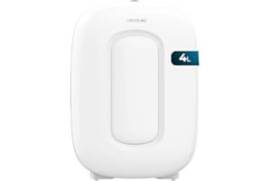 Cecotec Mini Frigorifero Bolero MiniCooling 4L Bora White, 12V-220V, Compatibile con auto e roulotte, Funzione di raffreddamento e riscaldamento, Intervallo di temperatura 5-65°C, Trasporto facile