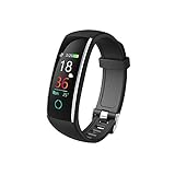TEAMYO Fitness Armband, Smart Fitness Trackers Uhr, Wasserdicht IP67 Bluetooth Aktivitätstracker mit Pulsmesser,Herzfrequenzmonitor