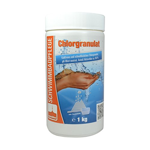Chlorgranulat 1kg Steinbach organisch 56% Aktivchlor Schwimmbadpflege Pool Whirlpool