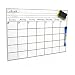 Produktbild LongcMall Monatsplaner 2019 Magnettafel Monatsplaner Abwischbar Wandplaner 30 x 42cm (Monatsplaner)