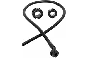 DONGKER 3 Pièces 1/4 '3/16"Peep Sight,3/16' Tir a l'arc Silicone Peep Sight Tube,Chasse Arc Sight Peep pour Tir a l'arc Accessoires d'arc Composé