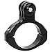 Produktbild ouken Universal-Bike Lenkerhalterung Einstellbare Aluminiumlegierung-Gebirgsfahrradhalter Fahrrad Kamera-Handgriff für GoPro Hero 6 Schwarz Hero 5 Schwarz