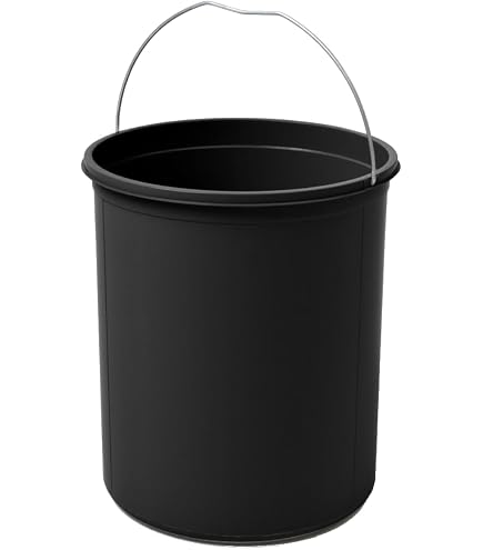 Hailo Inneneimer 20 Liter – Ersatz-Eimer Für Abfallsysteme, Dunkelgrau, 320 X 226 X 350 Mm