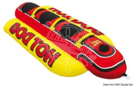 Airhead Hot Dog Hot Dog Rouge/Jaune