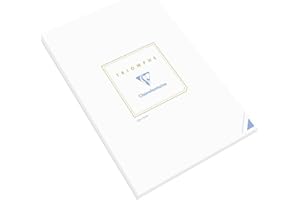 Clairefontaine 6170C – Blok korespondencyjny Triomphe 50 arkuszy gładkich białych A4-21x29,7cm – 90g/m²