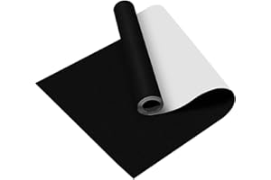 GELAISI Patchs de réparation pour veste en duvet tissu en Nylon 40x200cm,Auto-adhésif, imperméable et résistant aux déchirures pour réparer Les Trous dans Les doudoune, sac de vêtements de tente (Noir)