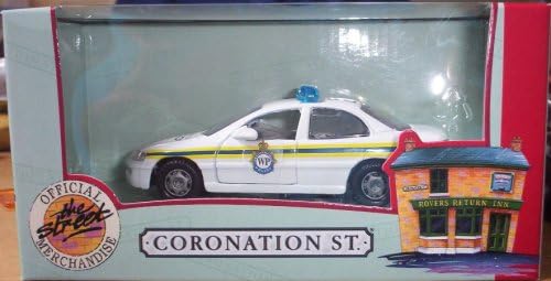 richmond toys coronation street weatherfield police car diecast model