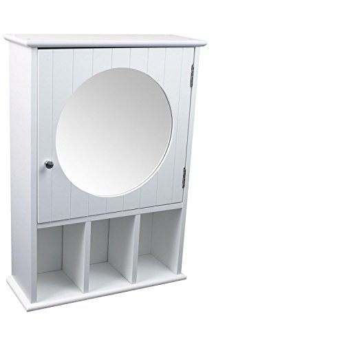 Spiegelschrank 56x40x15cm Hängeschrank Wandschrank für Bad und Flur - 4