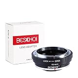 La montura del adaptador de lente de metal sólido permite el uso de lentes Canon FD en el cuerpo de la cámara Olympus / Panasonic micro 4/3 (Micro Cuatro tercios).Para Olympus PEN E-P1 P2 P3 P5 E-PL1 PL1s PL2 PL3 PL5 PL6 E-PM1 PM2 OM-D E-M5 E-M1, Panasonic Lumix DMC-GH1 GH2 GH3 GX7 G1 G2 G10 G3 G5 G6 GF1 GF2 GF3 GF5 GF6 GX1 GM.