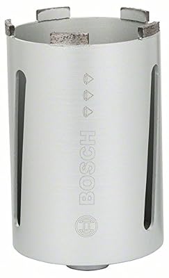 Bosch 2608587327 Couronne de forage à sec diamantée G 1/2" 102 mm 150 mm 5 segments 7 mm