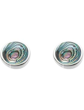 Dew Damen-Ohrstecker Silber Koralle mehrfarbig 3060PA