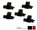 Produktbild 5x kompatible Farbrolle / Farbwalze ersetzt IR40T / Druckfarbe schwarz/rot