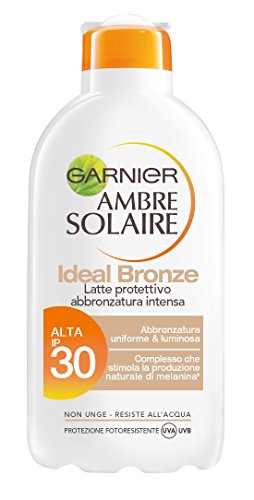 Preisvergleich Produktbild Garnier Ambre Solaire Ideal Bronze Sun Protection Milk 200ml SPF30