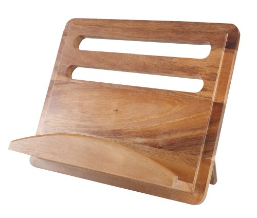 T&G Gift Range - Atril para Libros de Cocina, Madera de Acacia