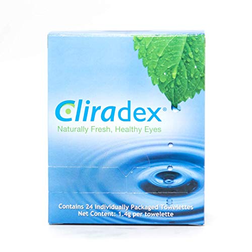 Cliradex Natural Eyelid, Eyelash, and Facial Cleansing Towelettes, Box of 24 RS.4823 (72.00% Off) - Amazon Cliradex Natural Eyelid, Eyelash, and Facial Cleansing Towelettes, Box of 24 RS.4823 (72.00% Off) - Amazon