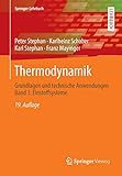Image de Thermodynamik: Grundlagen und technische Anwendungen Band 1: Einstoffsysteme (Springer-Lehrbuch)