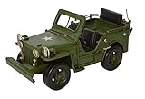 Größe: 17,0 x 9,0 8,0 cm MamBini Modellauto Willy Jeep aus Blech Blechspielzeug