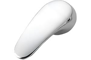 JAWUZ 1 mango mezclador de ducha, orificio de 10 x 11 mm mango de palanca para grifo de una sola manija con cartucho de 50 mm de diámetro grifo de agua HD (B)