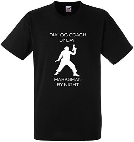 Dialog Coach By Day Marksman By Night Unique T Shirt Small