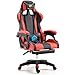 Produktbild Sexykey KY Spielstuhl, ergonomischer Player-Computer-Stuhl, Rennstuhl, Armlehnen und Lendenkissen zur Massage,Red