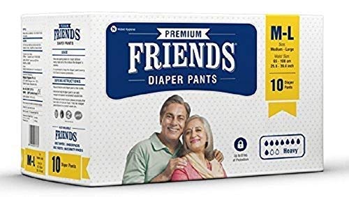 Friends Adult Pullups - Medium to Large (10 Count) RS.445.00