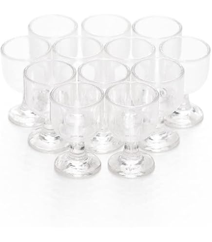 10 pz 1:12 simulazione casa delle bambole Mini calice tazza di vino 10 pz 1:12 simulazione casa delle bambole Mini calice tazza di vino