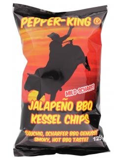 Preisvergleich Produktbild Pepper-King Jalapeño BBQ Kessel Chips