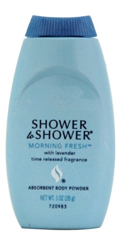 Shower to Shower Body Powder - Morning Fresh 30 ml (Pack of 6)