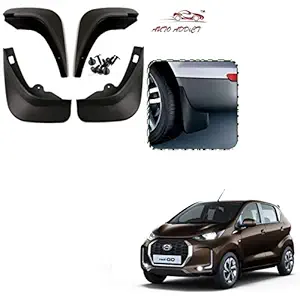 Auto Addict Car Mud Flaps O.E Type Mud Guard Set of 4 pcs for Datsun Redi Go