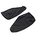 Moisturising Cotton Sock - One Size Fits Most Feet - For Soothing or Healing Dry Cracked Skin (Black)