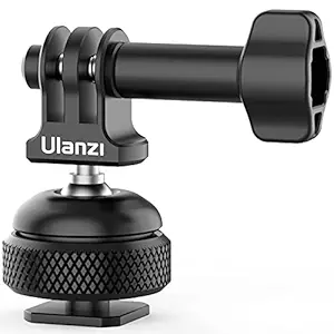 Platiro Ulanzi GP-6 Universal Cold Shoe Mount Base 360 Adjustable Ballhead Adapter with 1/4 Screw for GoPro 9/8/7 Max Camera Accessories