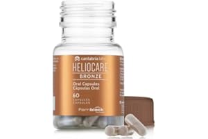 Cantabria Labs - Heliocare Capsule Bronze - 60 Unità - Protezione solare orale - Accelera l'abbronzatura naturale - Tutti i tipi di pelli