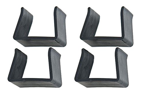 CLP Poly-Rattan Gartenmöbel Verbinder Set (Klammern) für CLP Gartengarnitur Marsala (4 Stück)