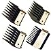 Wahl No.1-4 Attachment Comb Set Metal Backed - WAH3111800