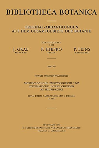 Morphologische, embryologische und systematische Untersuchungen an Triuridiaceae (Bibliotheca Botanica)