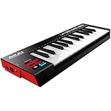 AKAI Professional LPK25 Wireless  25 Tasten anschlagdynamisches USB &amp; Bluetooth Minikeyboard für Produktionen und Auftritte und passend für iOS, Mac und PC Anwendungen