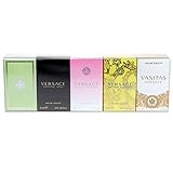 Versace Mini Set For Her Gift Set 5ml EDT Versense + 5ml EDT Crystal Noir + 5ml EDT Bright Crystal +