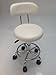 Therapy, Beauty Tattoo Stool with backrest
